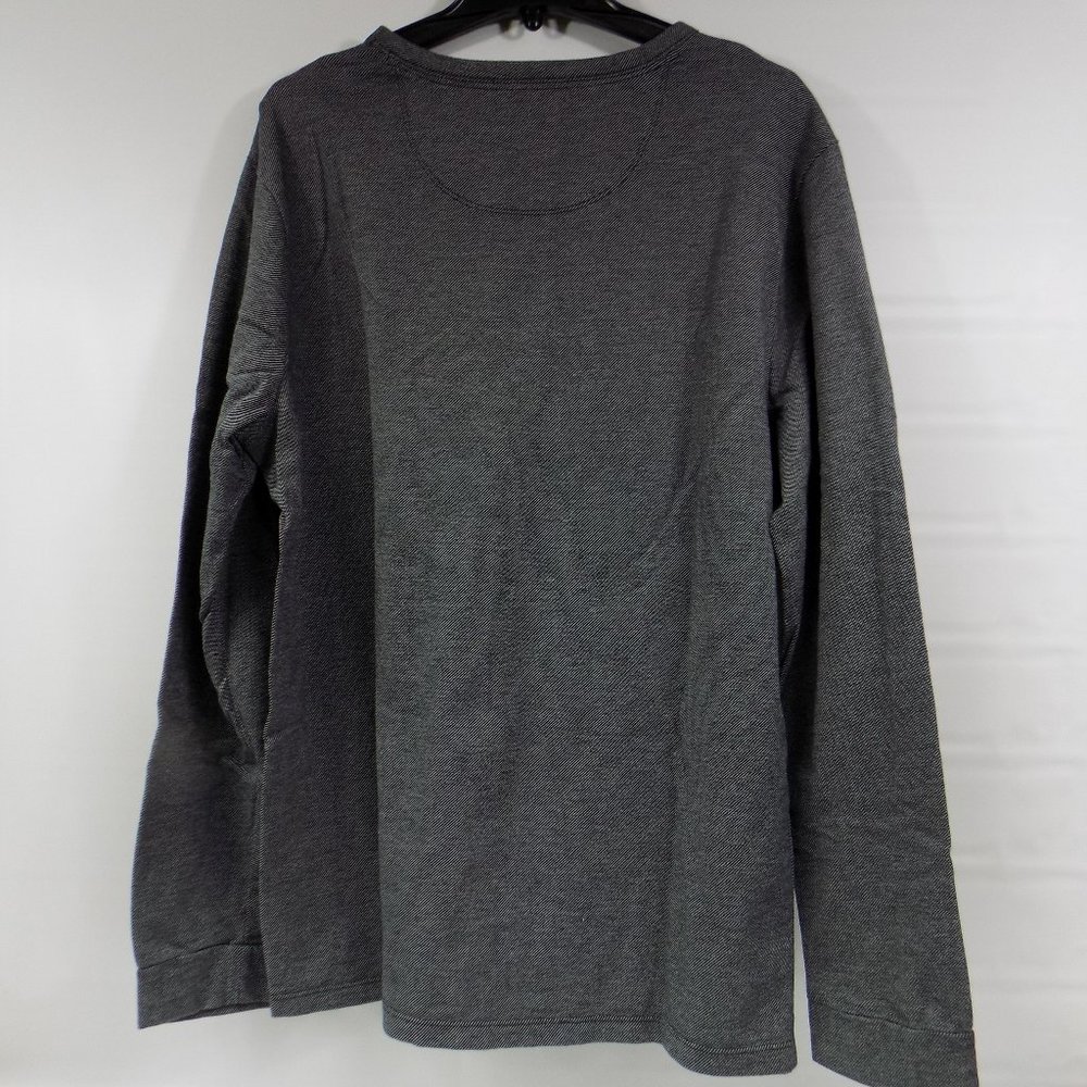Marc Anthony Grey Long Sleeve Crew Neck Slim Fit Size XXL - Picture 3 of 6